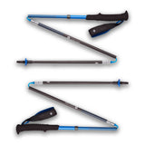 Black Diamond Distance Carbon Z Trekking Poles, Ultra Blue