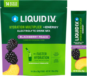 Liquid IV Hydration Multiplier+Energy, Single-Stick