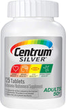 Centrum Silver Adult 50+, 125 Tablets