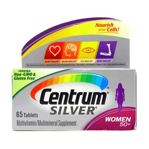 Centrum Silver Women 50+, 65 Tablets