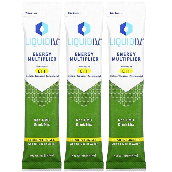 Liquid IV Energy Multiplier, 3-Stick Pack