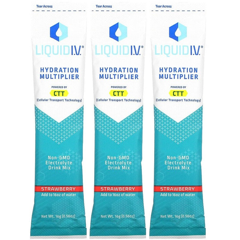 Liquid IV Hydration Multiplier, 3-Stick Pack – Proactive Sports +
