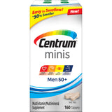 Centrum Minis for Age 50+, 160 Tablets