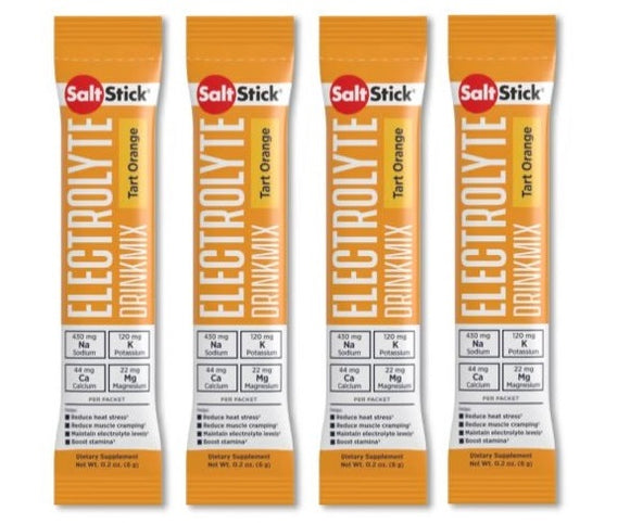 SaltStick DrinkMix, 4 single-serve Stick Pack