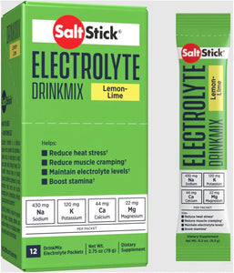 SaltStick DrinkMix, 12 single-serve Stick Pack