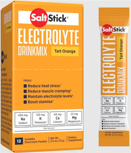 SaltStick DrinkMix, 12 single-serve Stick Pack