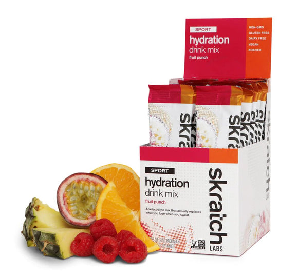 Skratch Labs Hydration Drink Mix, Singe Serving, 20-Pack